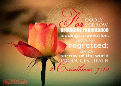 2 Corinthians 7 Godly Sorrow Produces Repentance Christines Bible Study