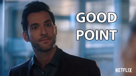 Good Point Tom Ellis GIF - Good Point Tom Ellis Lucifer Morningstar - Discover & Share GIFs