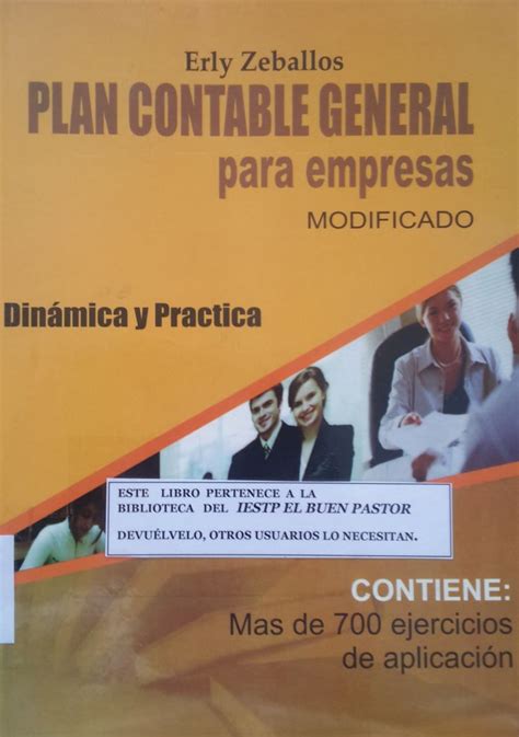 Título Plan contable general para empresas Autor Erly Zaballos Año