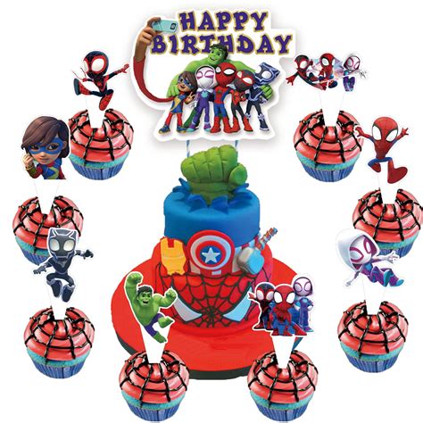 Buy Spidey And His Amazing Friends Birthday Decorations 1 Pc Spidey