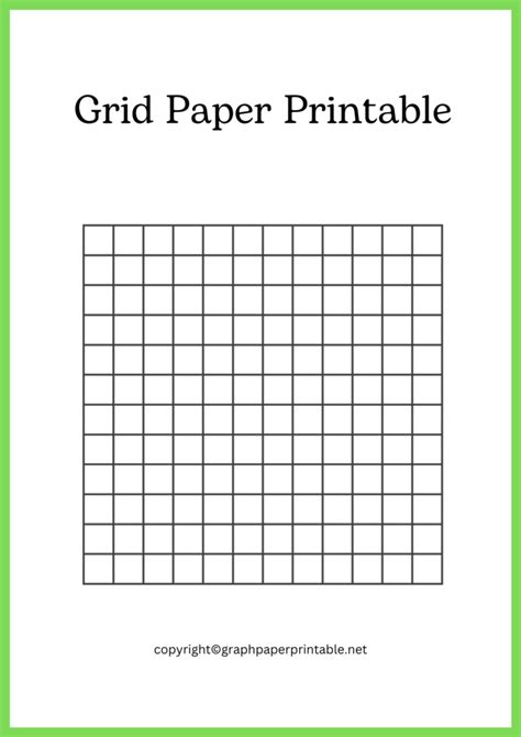 12x12 Graph Paper Printable Templates In PDF