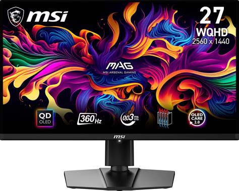 KOORUI Gaming Ecran PC OLED 27 Pouces Moniteur 1440P 240Hz 0 03ms