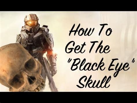 Halo 5 Guardians How To Get The Black Eye Skull YouTube