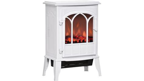 HOMCOM Electric Fireplace Stove Review - Best Small Wood Stoves