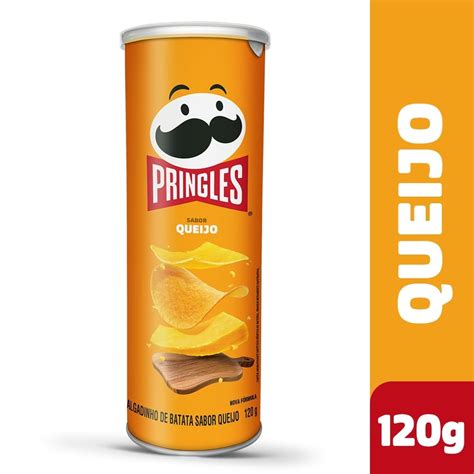 Batata Pringles Queijo Kelloggs G Shopee Brasil