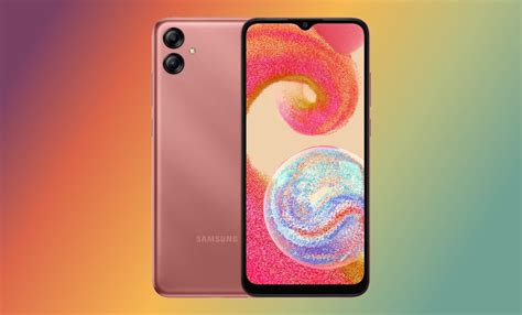 Samsung Galaxy A04e With Slim Design Waterdrop Notch Finally Goes Official Price