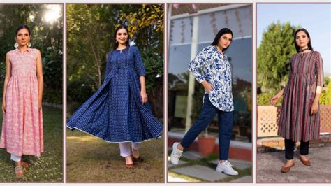 गर्मियों के लिए स्टाइलिश कुर्ती के डिज़ाइन Summer Kurtis Grehlakshmi