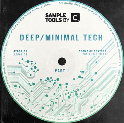 Deep Minimal Tech Sample Pack By Sample Tools By Cr2 Out Now