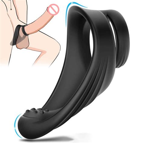 Anel De Silicone Para P Nis Sexual Brinquedo Homens Massagem De