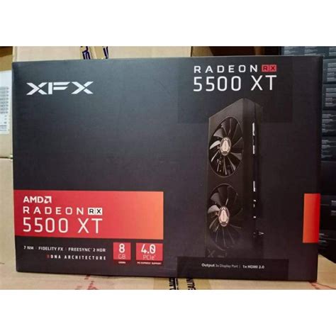 Xfx Amd Radeon Rx Xt Gb Gddr Bundled With Motherboards Shopee