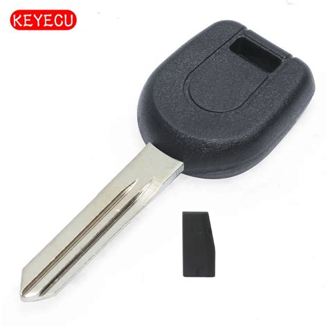 Keyecu Transponder Key Fob With Chip 4D61 For Mitsubishi L200 Shogun