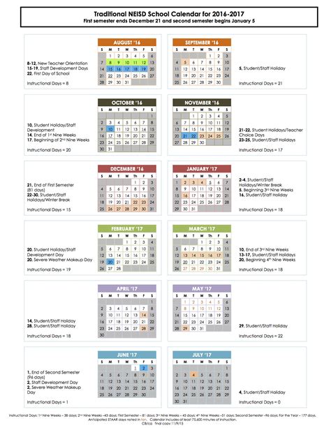 Neisd 2023 2024 Calendar Web The New Calendar Allows For The School