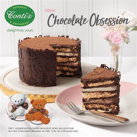 Contis Has A New Chocolate Cake Chocolate Obsession