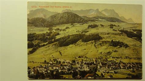 Antike Postkarte Appenzell Mit S Ntis Kaufen Auf Ricardo