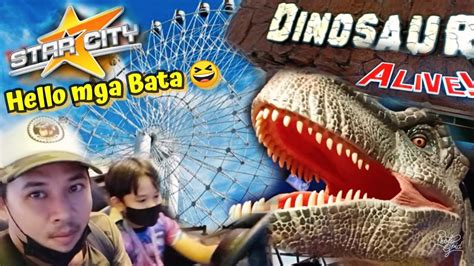 Star City Newest Attraction Dinosaur Alive Naki Field Trip Sa Anak Ko