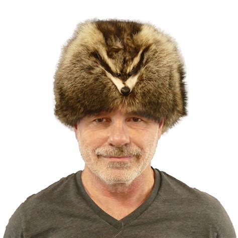 Pioneer Raccoon Hat Clipart