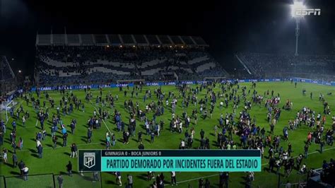 Mastrángelo suspendió el partido entre Gimnasia y Boca por los