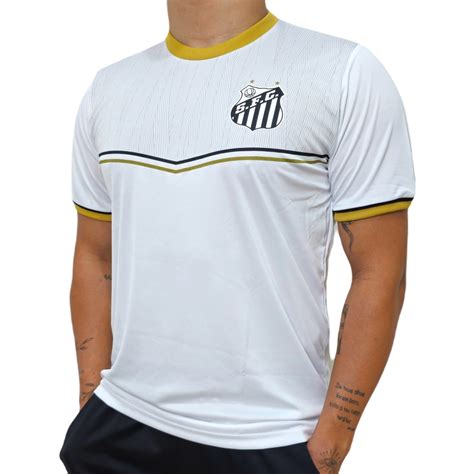 Camisa Santos Fern S Mbolo Branca Masculino Camisa Retr Mais