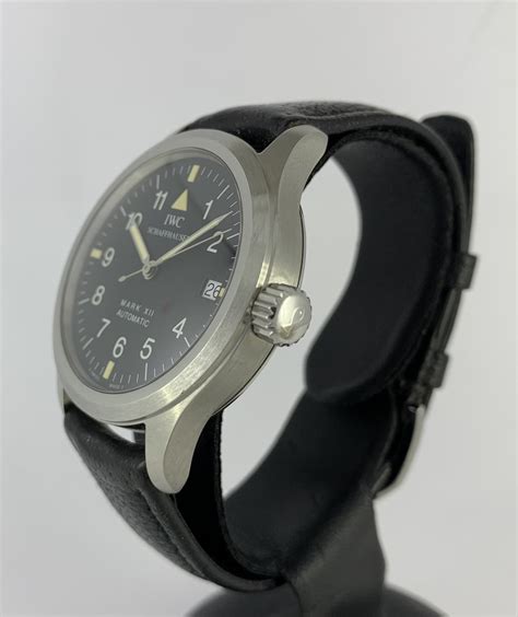 Iwc Mark Xii De 1997 Ref 3241 001 Acier Automatique Mouvement Jlc