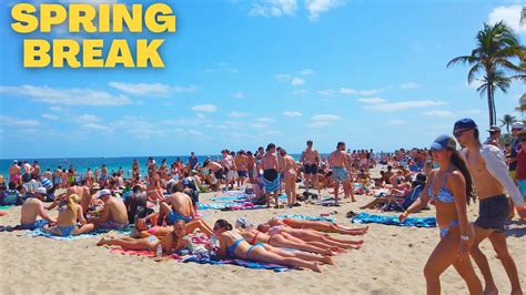 4k Spring Break 2024 Fort Lauderdale Beach Virtual Walk La Vie Zine