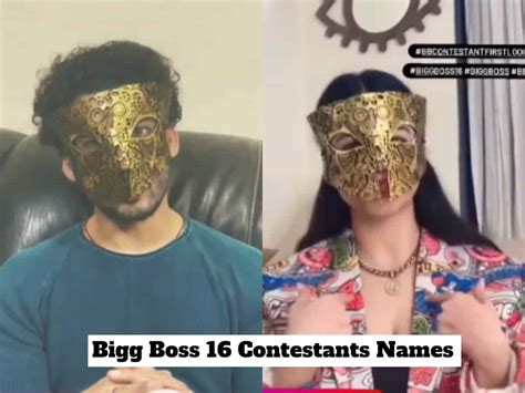 Bigg Boss 16: Makers reveal faces of two contestants [Photos]