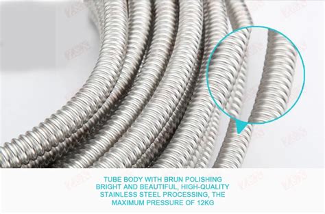 Stainless Steel Helical Annular Type Corrugated Flexible Braided Metal