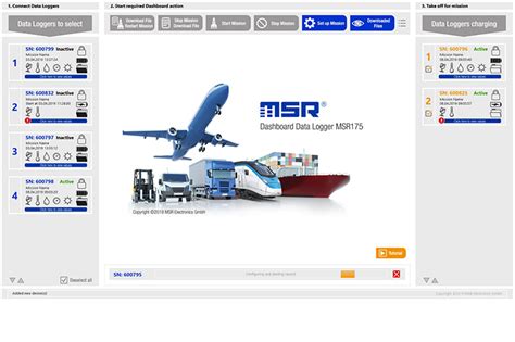 Übersicht MSR Software | MSR Datenlogger