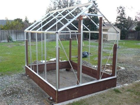 Building And Improving The Harbor Freight 6x8 Greenhouse 11 Steps With Pictures 6x8