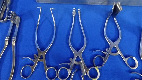 Codman Mueller Jarit Aesculap Depuy Neuro Retractor Instrument Set With