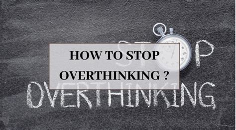 How To Stop Overthinking In A Relationship And Maintain A Long Lasting