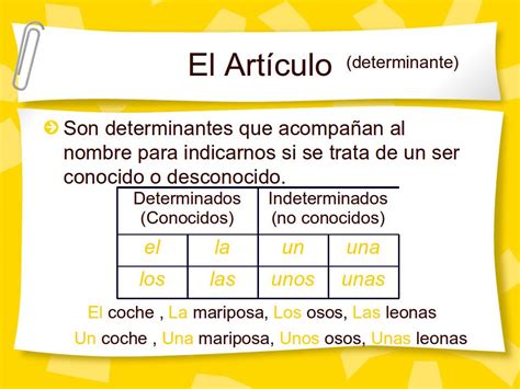 Tercero De Primaria El ArtÍculo