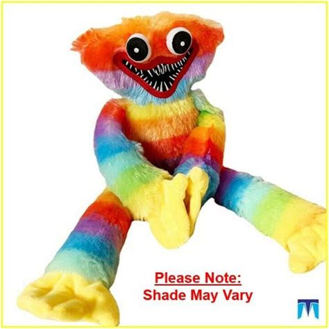 Huggy Wuggy Rainbow Plush Toy Poppy Playtime Game Character Cm