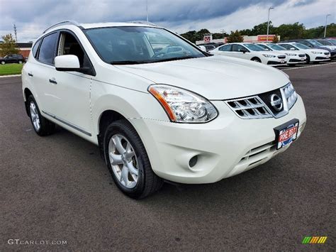 2011 Pearl White Nissan Rogue SV AWD 139676782 GTCarLot Car