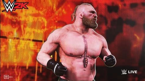 WWE 2K19 Pc Mod Brock Lesnar 2021 Return Updated Model Updated