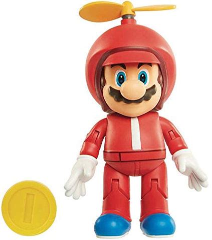 World of Nintendo Propeller Mario 4 Inch Collectible Toy | AceBeach