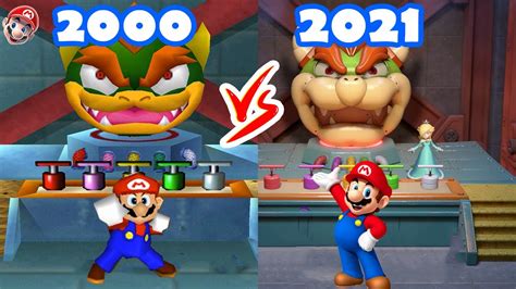 Mario Party Superstars Vs Mario Party 2 Minigames Compare Mario Vs All His Friends Youtube