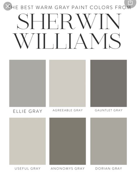 Pin On Paint Colors For Home Warm Grey Paint Colors Grey Paint