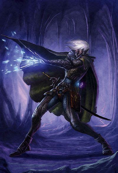 Drow Warlock Drow Swordmage By Twen5 Dungeons And Dragons Characters