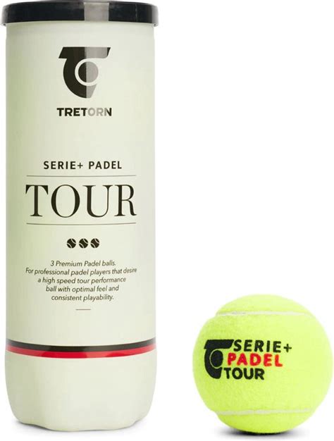 Tretorn Serie Padel Tour Padelballen Omdoos Cans A Ballen Bol