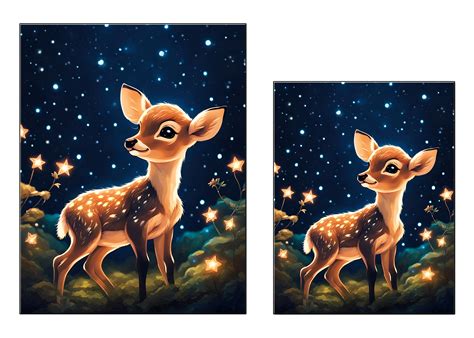Cute Fawn Graphic by LINEART3 · Creative Fabrica