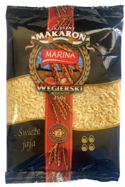 Makaron o kształcie ryżu 250g Marina Inna marka Sklep EMPIK