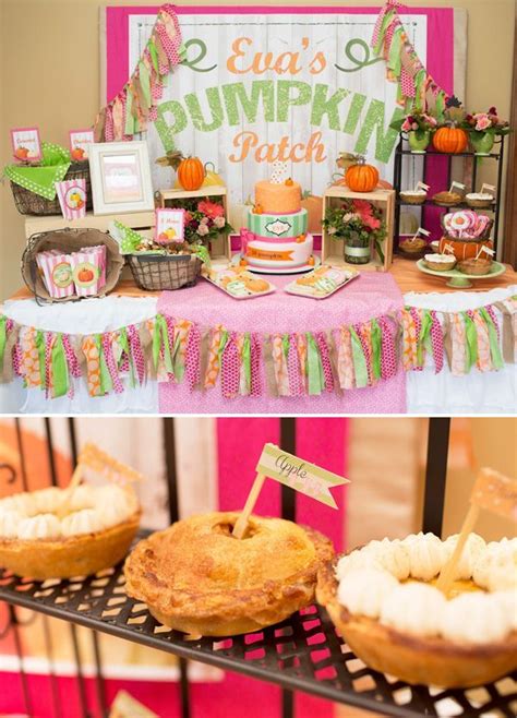 Adorable Little Pumpkin Birthday Party Fall Harvest Hostess With