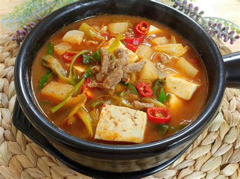 【맛이 없을수 없는 조합】소고기된장찌개 만들기