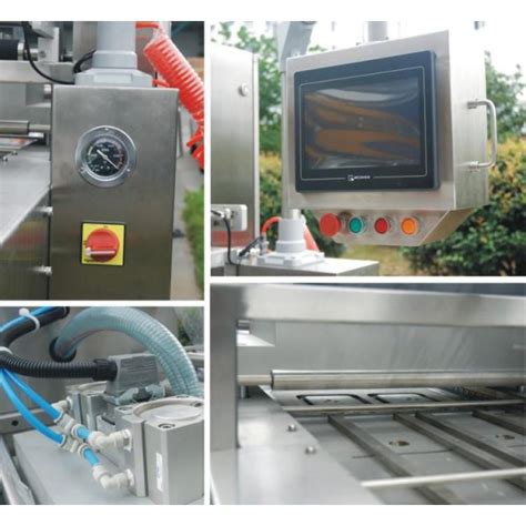 Automatic Tray Vacuum Gas Flushing Atmosphere Packaging Machine HVT