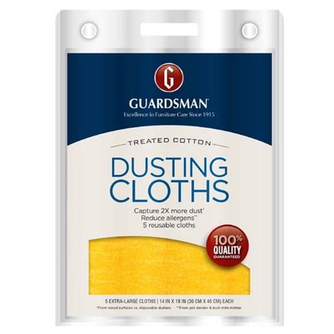 Guardsman Reusable Ultimate Dusting Cloths, 5 count - Walmart.com - Walmart.com