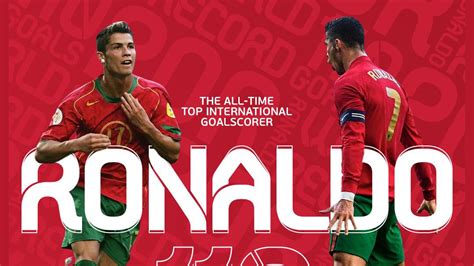 Cristiano Ronaldo récord y máximo goleador de selecciones de la