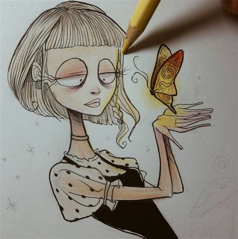 Tim Burton Style Drawings - Drawing.rjuuc.edu.np