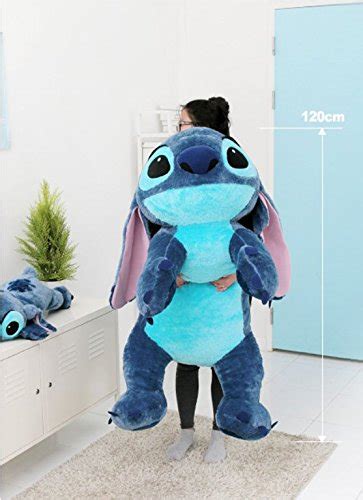 Galleon - Disney Stitch 120cm(47.2inch) Lilo And Stitch Lying Big Size Doll