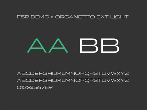 Fsp Demo Organetto Exp Light Otf Fontspringdemo