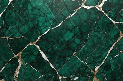 A green marble floor with white and green marbles | Premium AI ...